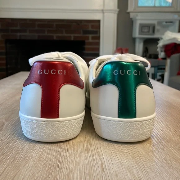 Gucci Ace Interlocking G Men’s Sneakers - 8 - Picture 4 of 8
